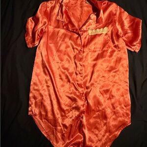 Secret Treasures Satin Coral Nightshirt